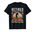 Retired Surveyor Tripod Surveying Grandpa T-Shirt - Novelty Apparel Unisex - T-Shirt, Sweatshirt, Hoodie