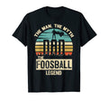 Myth Legend Dad Foosball T-Shirt - Graphic Print Unisex - T-Shirt, Sweatshirt, Hoodie