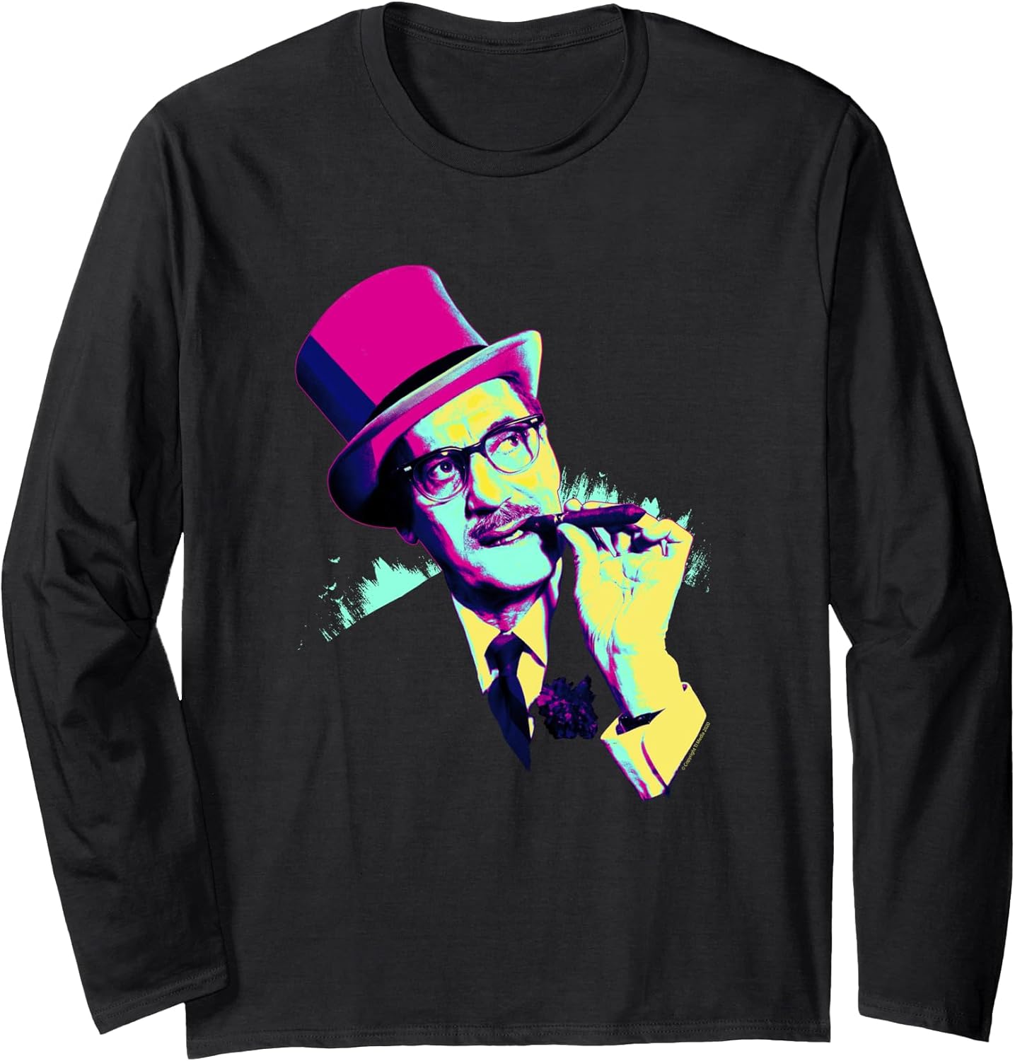 Groucho Marx 1967 Pop Art Stylised - Adult & Kids T-Shirts, Sweatshirts & Hoodies apparel design preview 1