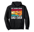 Best Bearded Dragon Dad Ever Bearded Hoodie - Novelty Apparel Unisex - T-Shirt, Sweatshirt, Hoodie