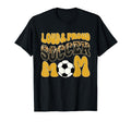 Loud Proud Soccer Mom Yellow Team Leopard T-Shirt - Novelty Apparel Unisex - T-Shirt, Sweatshirt, Hoodie