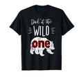 Dad Wild One Bear Lumberjack 1St T-Shirt - Casual Everyday Wear for Adults - T-Shirt, Sweatshirt, Hoodie