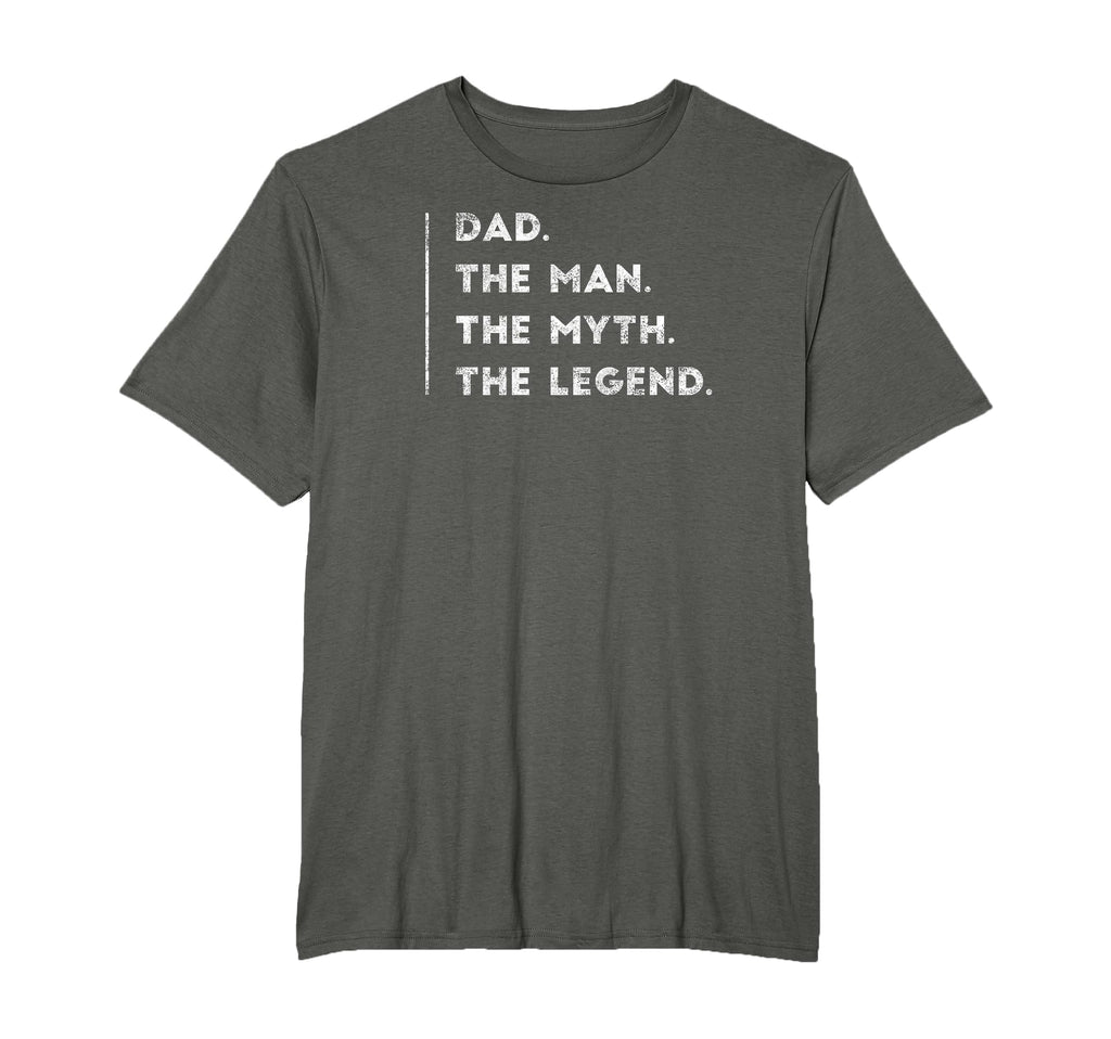 Dad Myth Legend Father Daddy Gifts T-Shirt - Minimalist Print Men Women - T-Shirt, Sweatshirt, Hoodie