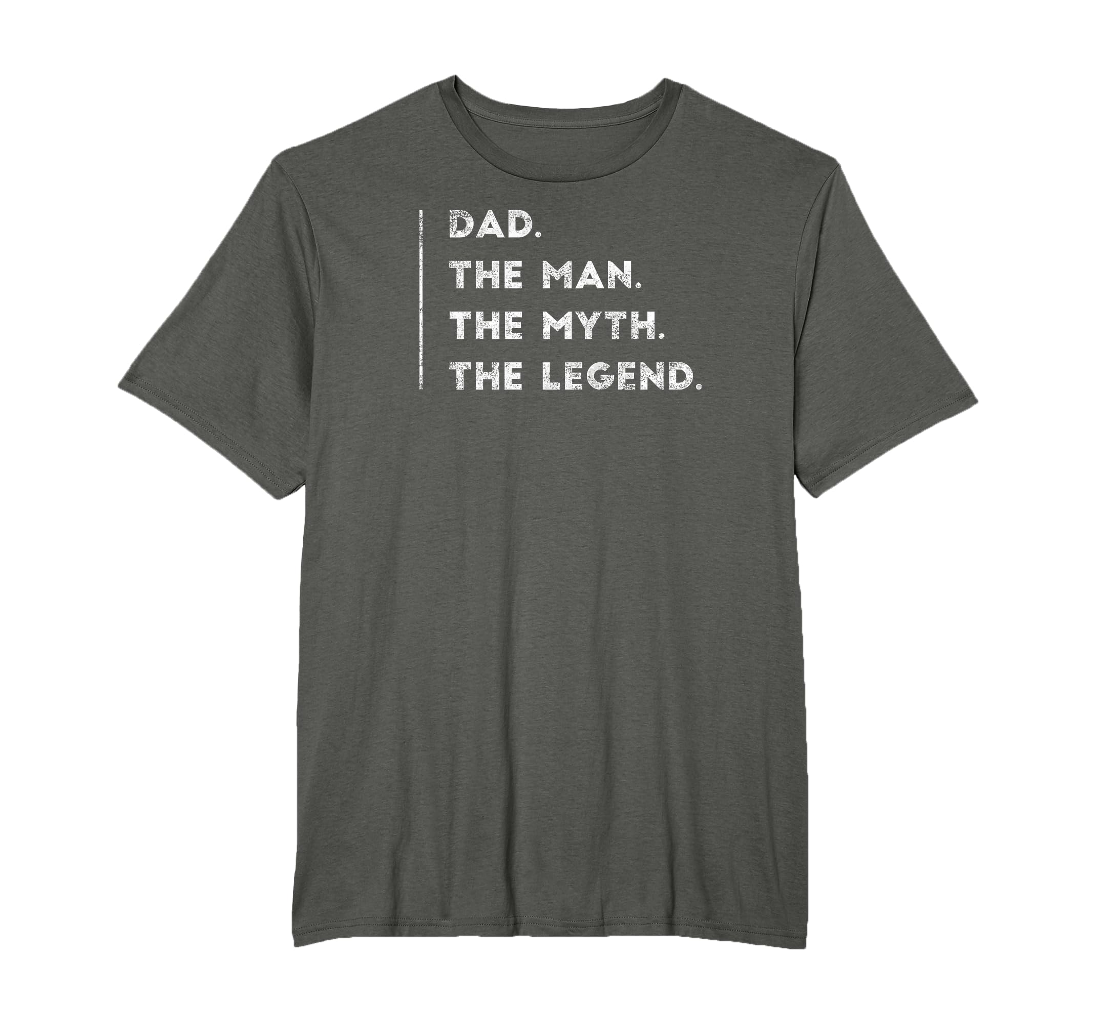 Dad Myth Legend Father Daddy Gifts T-Shirt - Minimalist Print Men Women - T-Shirt, Sweatshirt, Hoodie