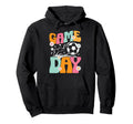 Soccer Game Day Groovy Game Day Soccer Hoodie - Trendy Graphic Men Women - T-Shirt, Sweatshirt, Hoodie