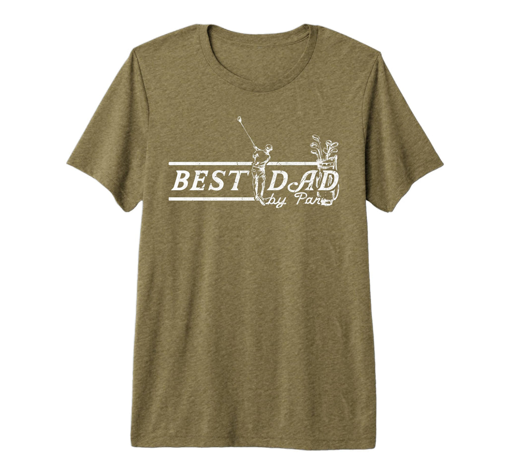 Mens Best Dad Par Funny Mens Golfing T-Shirt - Graphic Print for Adults - T-Shirt, Sweatshirt, Hoodie