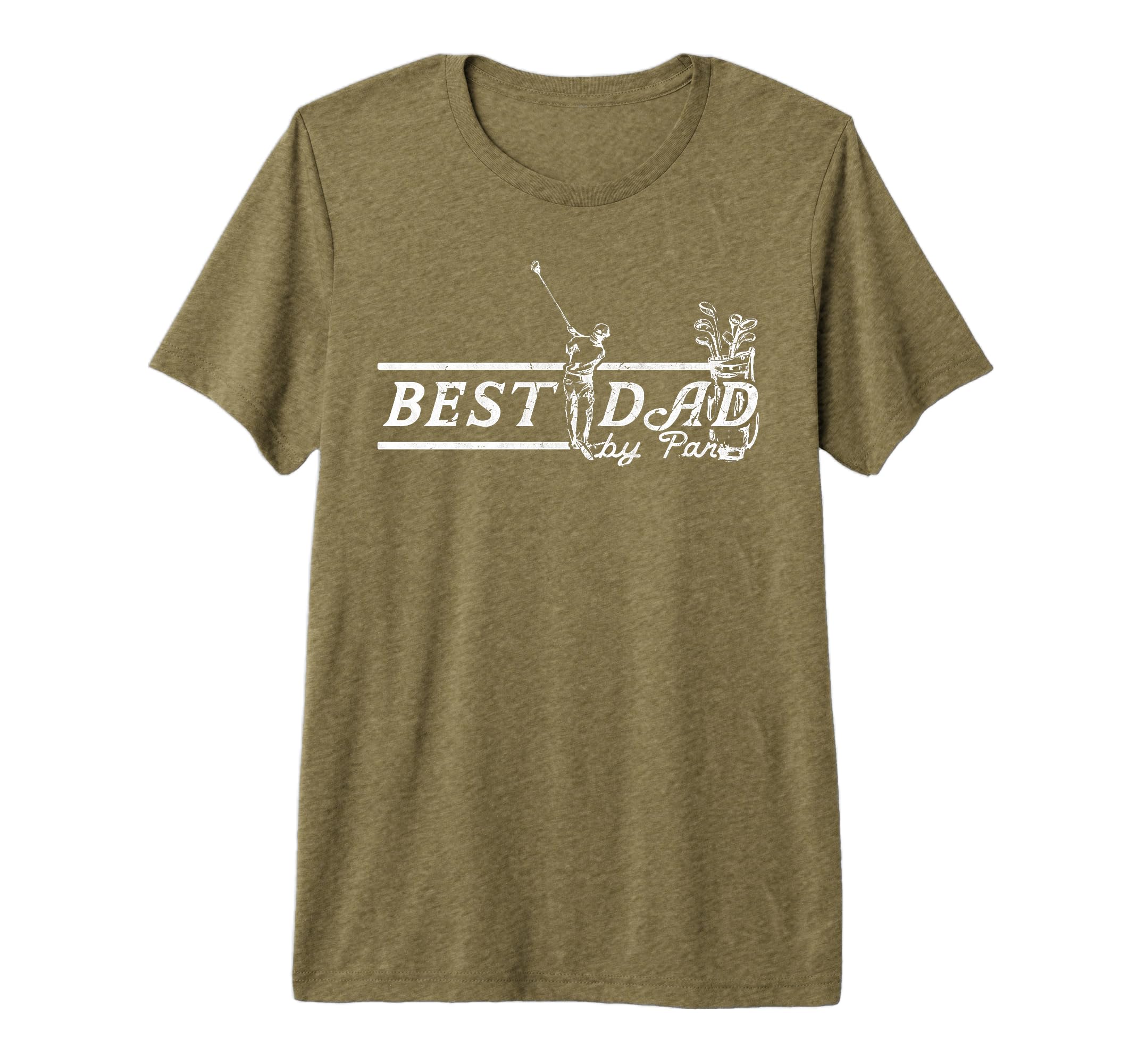 Mens Best Dad Par Funny Mens Golfing T-Shirt - Graphic Print for Adults - T-Shirt, Sweatshirt, Hoodie