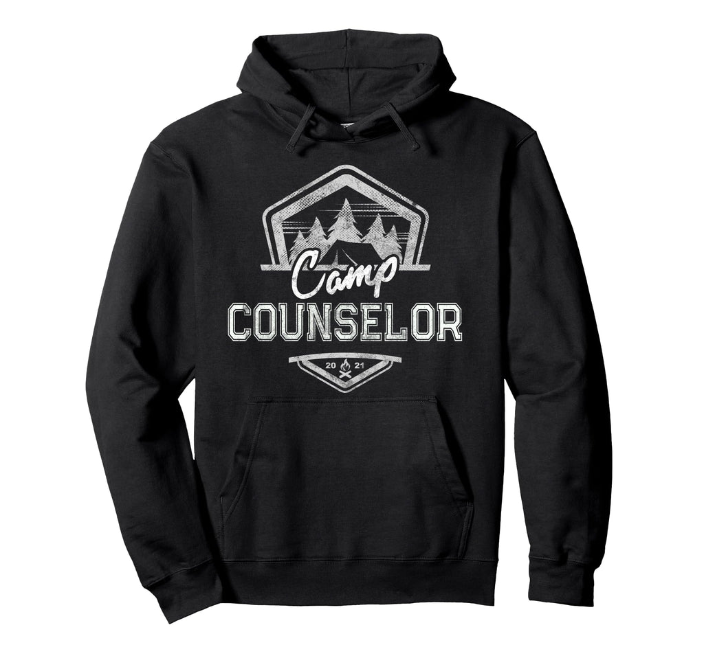 Camp Counselor Campground Crew Teacher Hoodie - Aesthetic Graphic Unisex - T-Shirt, Sweatshirt, Hoodie