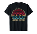 60 Year Old Gifts 1966 60Th Birthday T-Shirt - Minimalist Print Men Women - T-Shirt, Sweatshirt, Hoodie