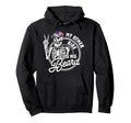 My Other Ride Is His Beard Bearded Dad Hoodie - Graphic Print for Adults - T-Shirt, Sweatshirt, Hoodie