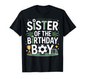 Soccer Sister Birthday Soccer Fan T-Shirt - Trendy Graphic for Adults - T-Shirt, Sweatshirt, Hoodie