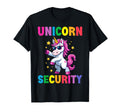 Unicorn Security Halloween Dad Mom T-Shirt - Fun Novelty Design Unisex - T-Shirt, Sweatshirt, Hoodie