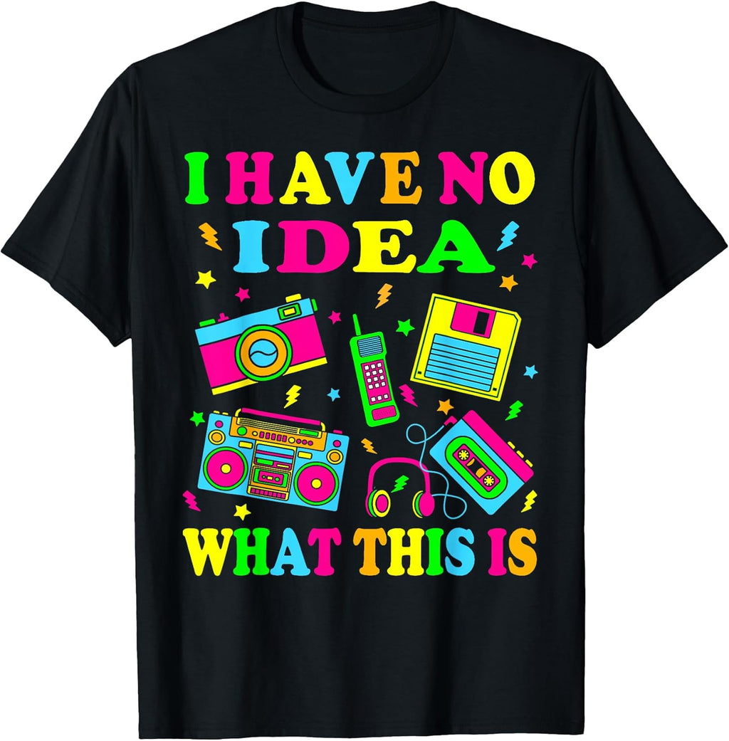 I Have No Idea What This is Men Women Kids 70s 80s - Adult & Kids T-Shirts, Sweatshirts & Hoodies apparel design preview 1