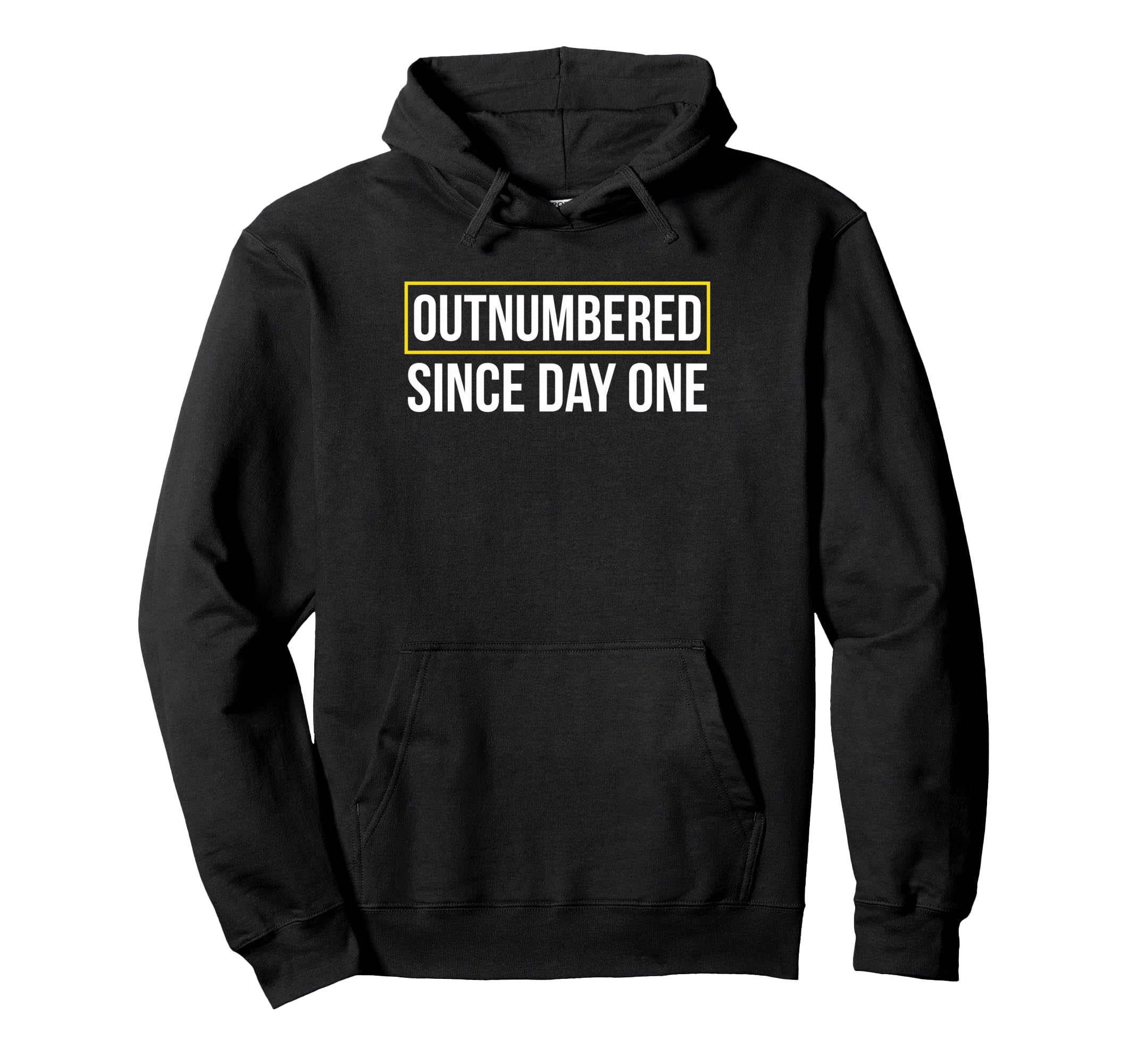 Outnumbered Since Day One Twin Dad Hoodie - Streetwear Style Men Women - T-Shirt, Sweatshirt, Hoodie