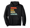 Jerrod Dad Hero Legend Personalized Hoodie - Aesthetic Graphic Men Women - T-Shirt, Sweatshirt, Hoodie
