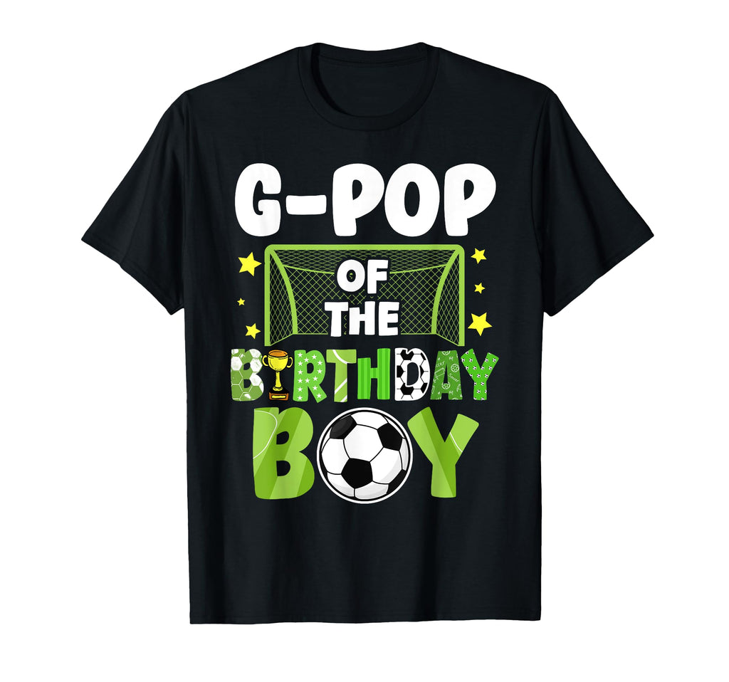 Soccer G Pop Birthday Party Soccer T-Shirt - Unique Graphic Men Women - T-Shirt, Sweatshirt, Hoodie