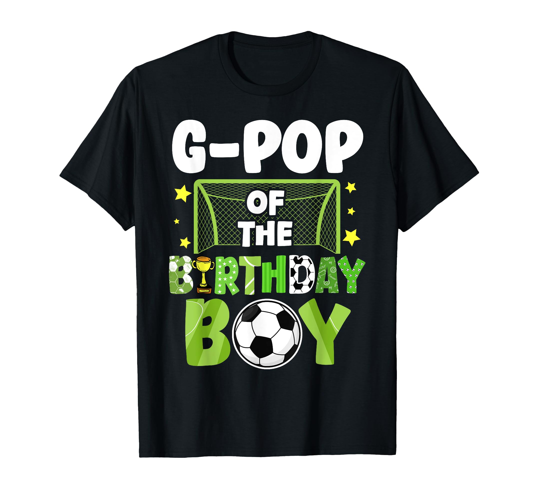 Soccer G Pop Birthday Party Soccer T-Shirt - Unique Graphic Men Women - T-Shirt, Sweatshirt, Hoodie