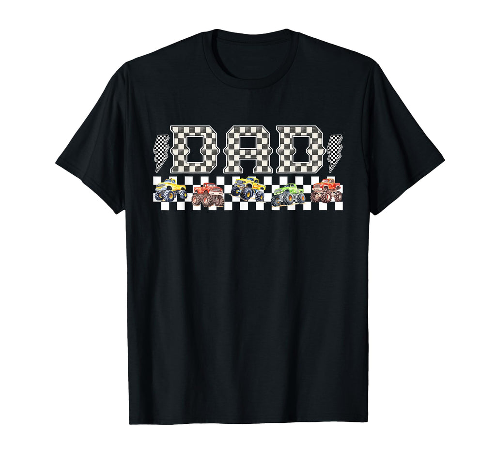 Dad Monster Truck Family Crew T-Shirt - Fun Novelty Design Men Women - T-Shirt, Sweatshirt, Hoodie