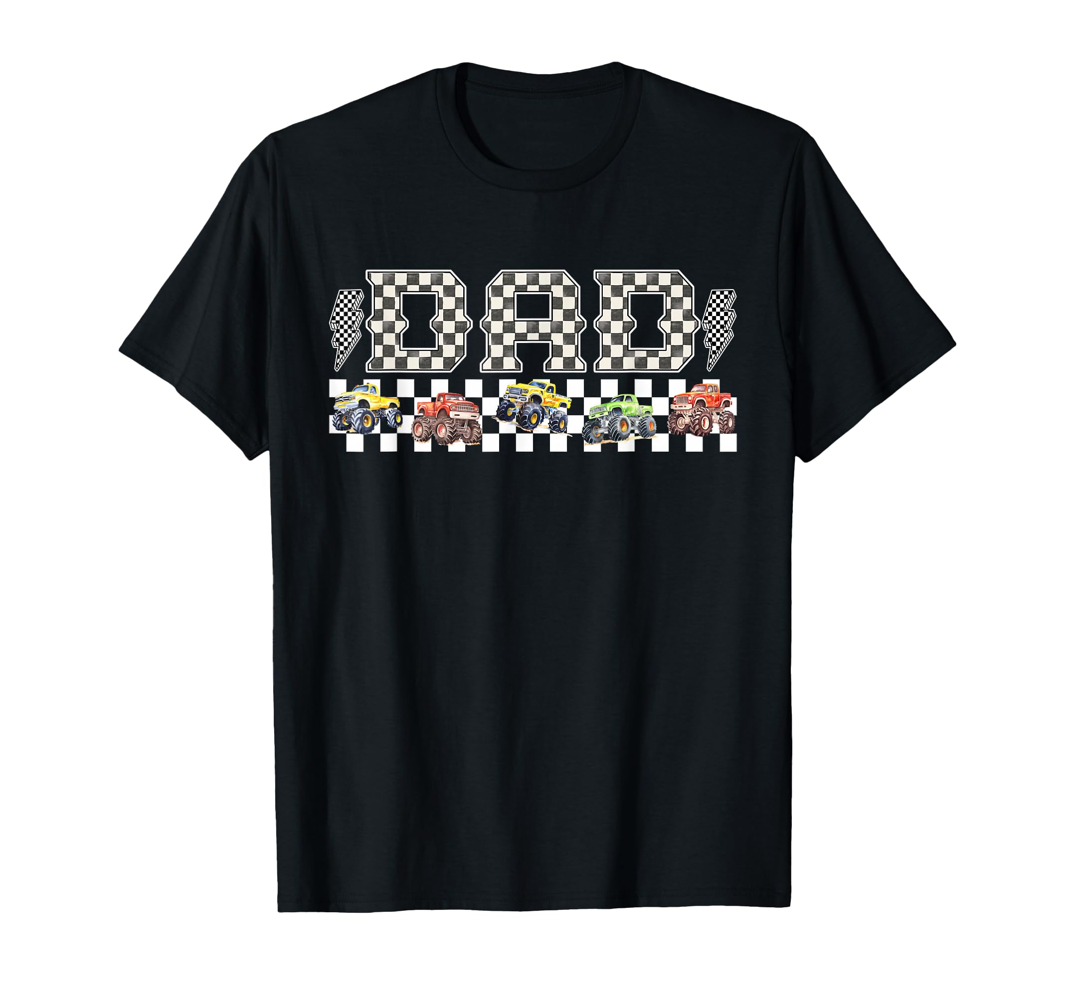 Dad Monster Truck Family Crew T-Shirt - Fun Novelty Design Men Women - T-Shirt, Sweatshirt, Hoodie