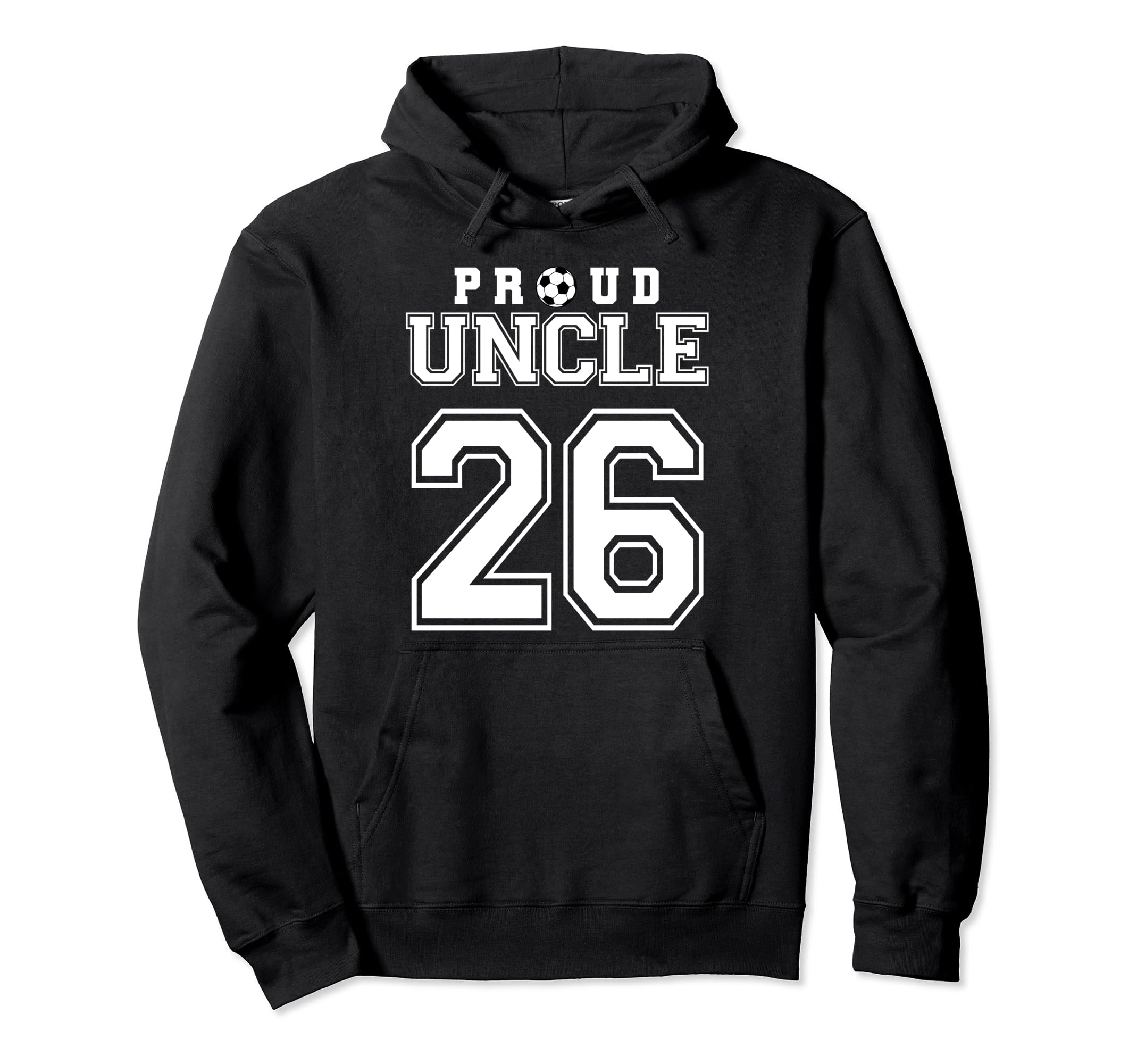 Number 26 Custom Proud Soccer Futbol Hoodie - Trendy Graphic Men Women - T-Shirt, Sweatshirt, Hoodie