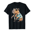 Capybara Soccer Fan Cartoon T-Shirt - Streetwear Style for Adults - T-Shirt, Sweatshirt, Hoodie