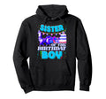 Sister Birthday Llama Dad And Dad Hoodie - Aesthetic Graphic for Adults - T-Shirt, Sweatshirt, Hoodie