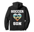Soccer Son Family Matching Sport Lover Hoodie - Novelty Apparel for Adults - T-Shirt, Sweatshirt, Hoodie