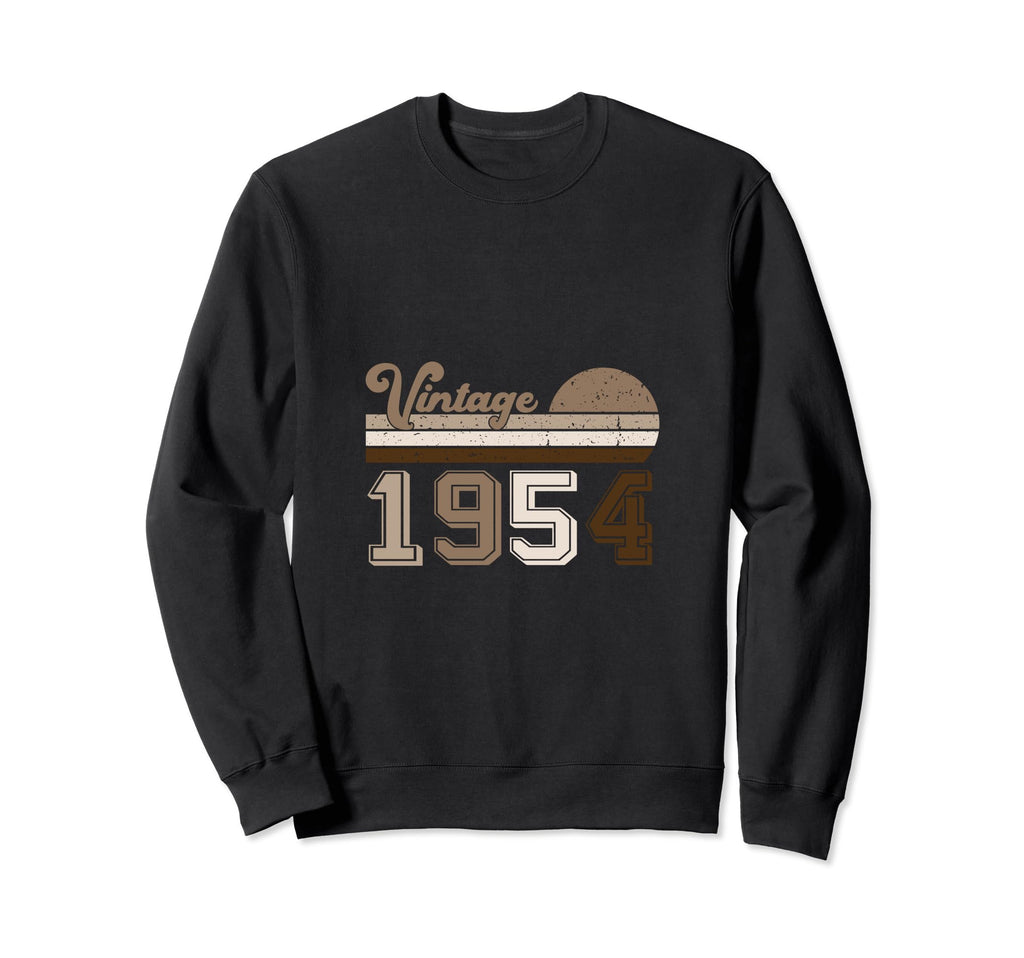 Year 1954 Gift Birthday Mom Dad Sweatshirt - Graphic Print for Adults - T-Shirt, Sweatshirt, Hoodie