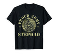 Proud Army Stepdad Military Pride T-Shirt - Novelty Apparel for Adults - T-Shirt, Sweatshirt, Hoodie