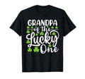 Grandpa Lucky One First Birthday St T-Shirt - Graphic Print Men Women - T-Shirt, Sweatshirt, Hoodie