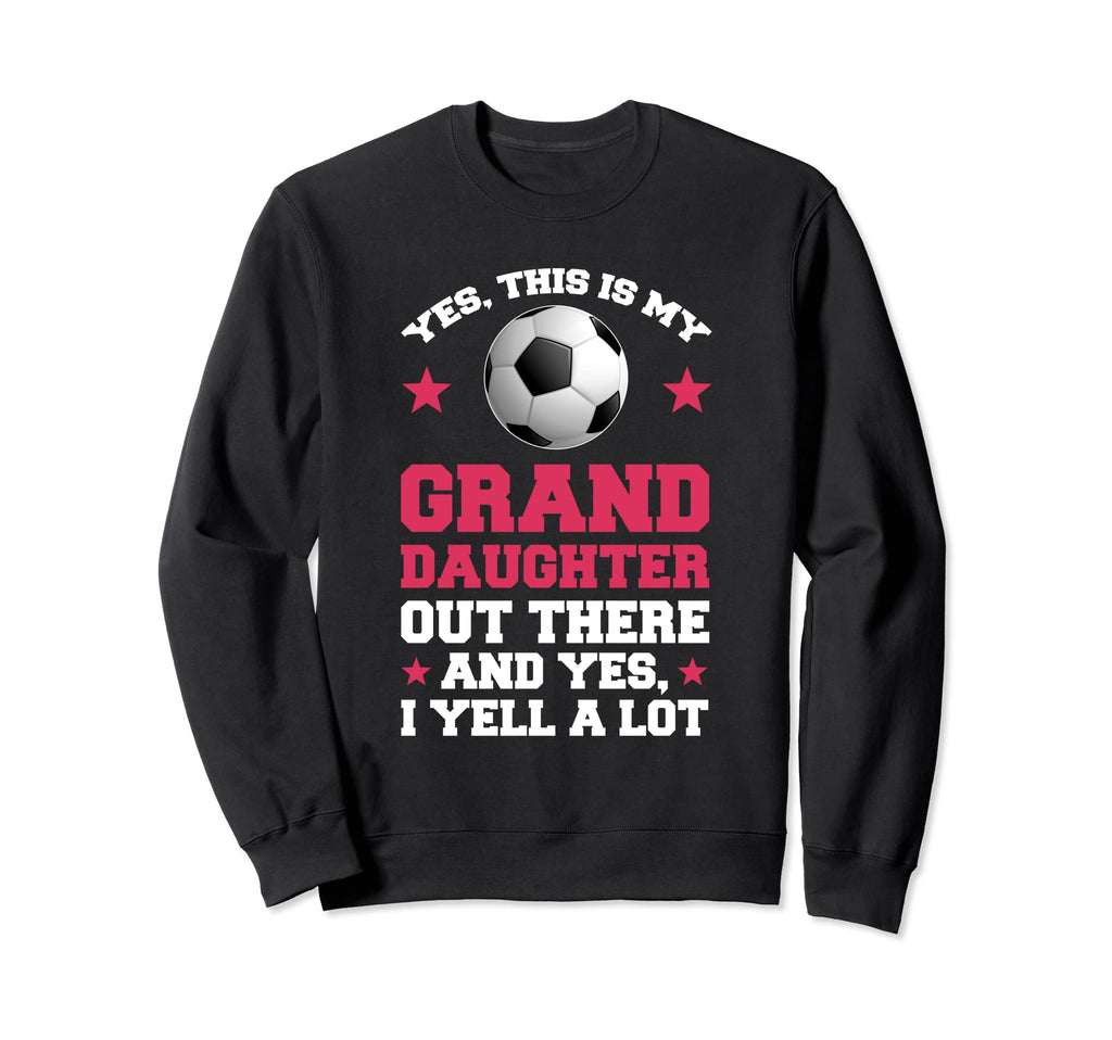 This Is My Granddaughter Out There Sweatshirt - Trendy Graphic for Adults - T-Shirt, Sweatshirt, Hoodie