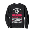 This Is My Granddaughter Out There Sweatshirt - Trendy Graphic for Adults - T-Shirt, Sweatshirt, Hoodie