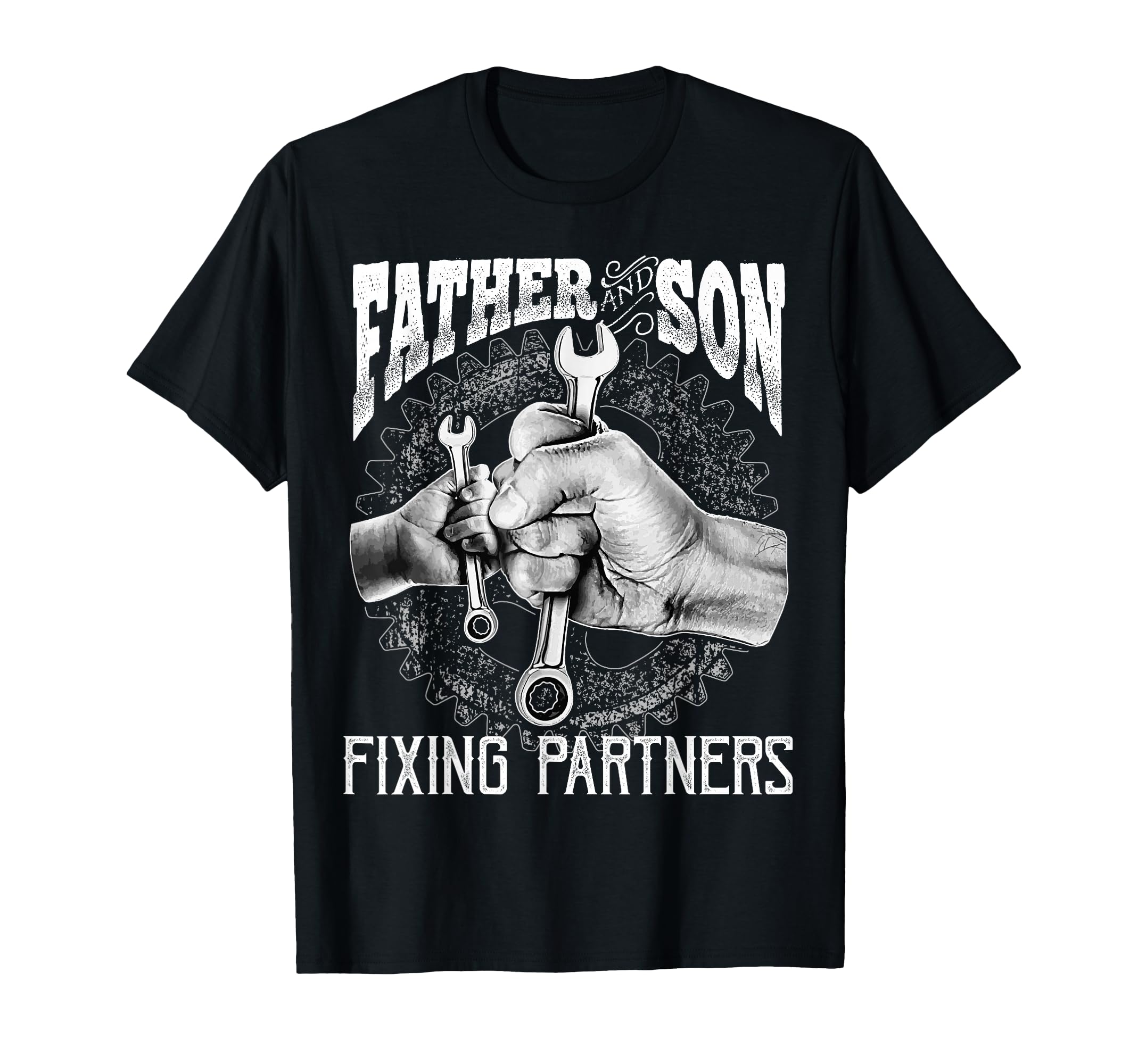 Father And Son Mechanic Mechanic T-Shirt - Trendy Graphic for Adults - T-Shirt, Sweatshirt, Hoodie