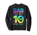 Dad Birthday Double Digits 10Th Sweatshirt - Fun Novelty Design Men Women - T-Shirt, Sweatshirt, Hoodie