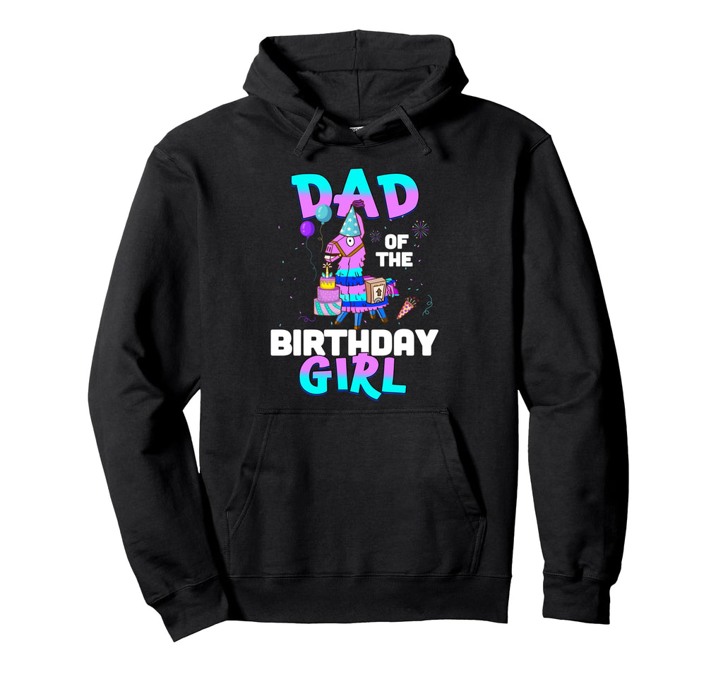 Llama Birthday Birthday Dads Matching Hoodie - Unique Graphic for Adults - T-Shirt, Sweatshirt, Hoodie