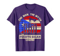 Myth Puerto Rican Legend Dad T-Shirt - Casual Everyday Wear Men Women - T-Shirt, Sweatshirt, Hoodie