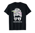 Mom Both Messy Bun Cheerleader Soccer T-Shirt - Fun Novelty Design Unisex - T-Shirt, Sweatshirt, Hoodie