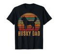 Husky Dad Gift Dog Owner Pet Siberian T-Shirt - Aesthetic Graphic Unisex - T-Shirt, Sweatshirt, Hoodie