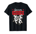 Soccer Gigi Bow Leopard Soccer Lovers T-Shirt - Unique Graphic Men Women - T-Shirt, Sweatshirt, Hoodie