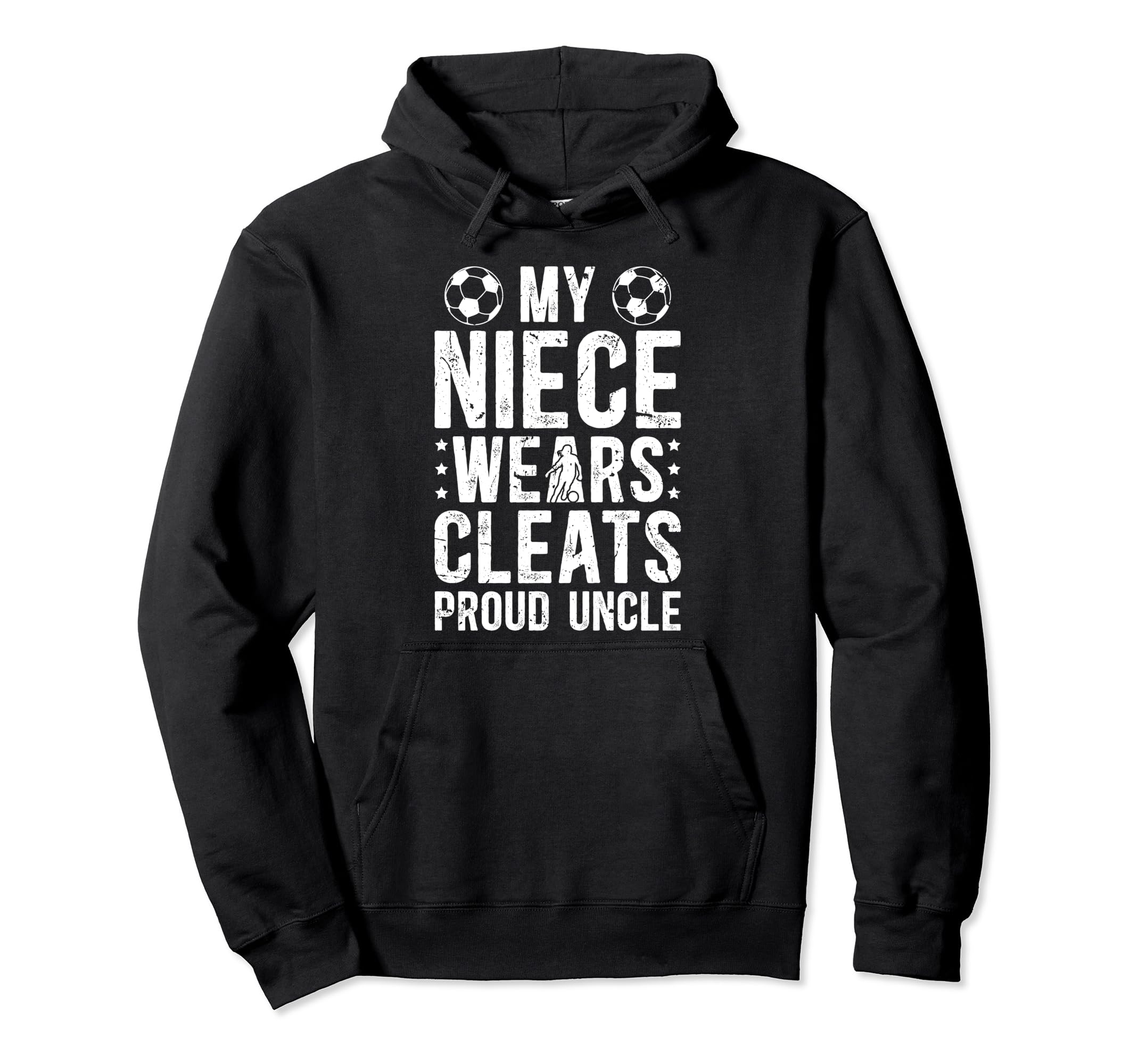 Proud Uncle Soccer Player Uncle Soccer Hoodie - Trendy Graphic for Adults - T-Shirt, Sweatshirt, Hoodie