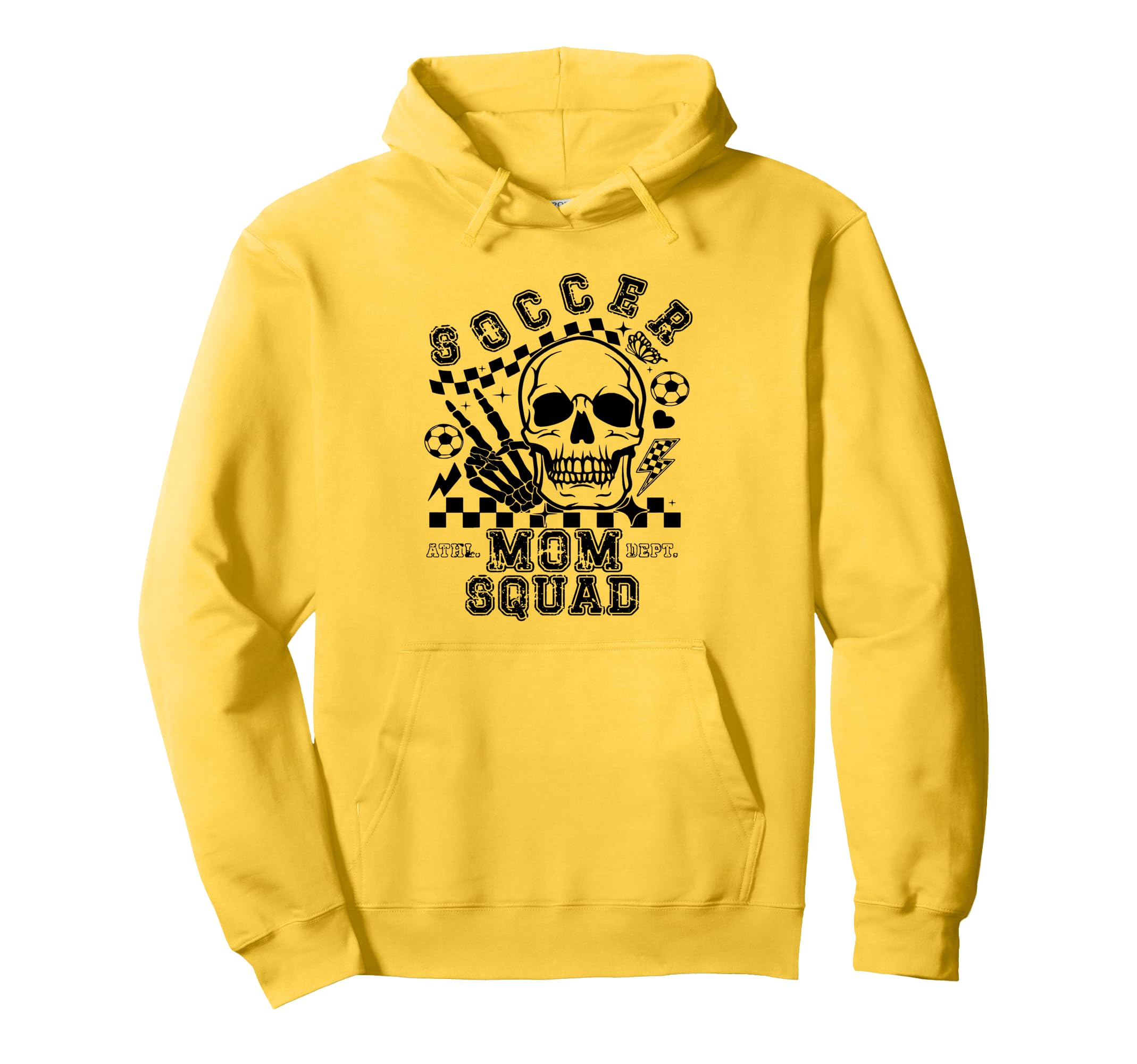 Soccer Mom Squad Hoodie - Unique Graphic Men Women - T-Shirt, Sweatshirt, Hoodie