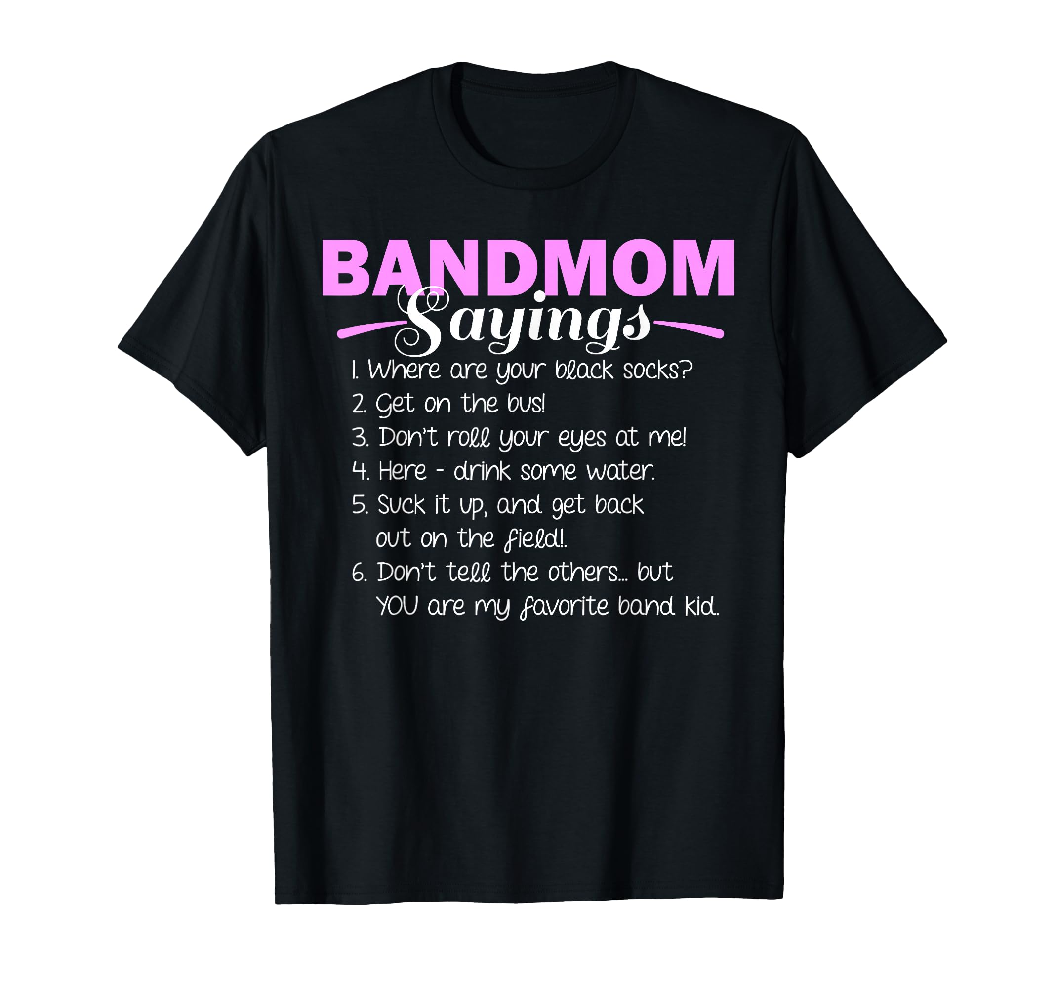 Funny Marching Band Music Fan Mom T-Shirt - Minimalist Print for Adults - T-Shirt, Sweatshirt, Hoodie