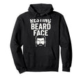 Resting Beard Face Funny Bearded Dad Hoodie - Trendy Graphic Unisex - T-Shirt, Sweatshirt, Hoodie