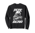 Pepe Papa Bear Bio Mechanical Robot Sweatshirt - Graphic Print for Adults - T-Shirt, Sweatshirt, Hoodie