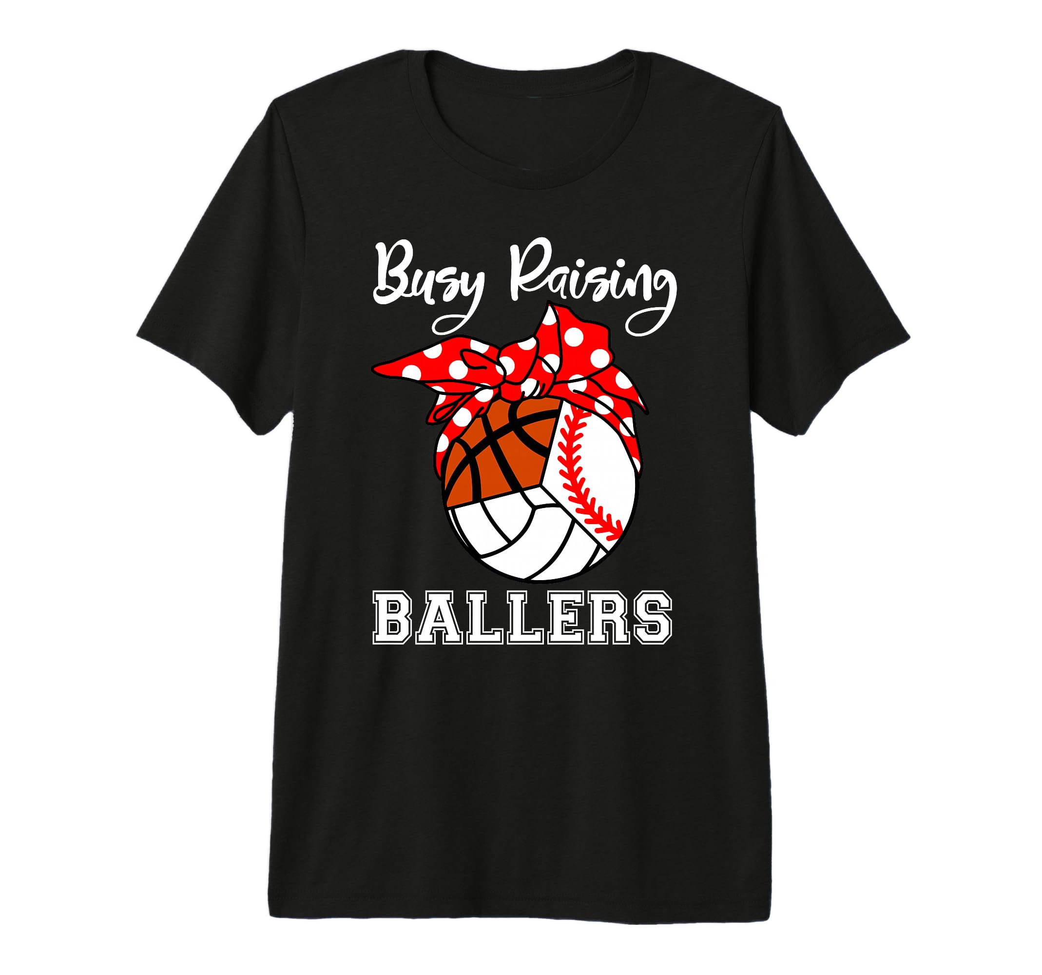 Busy Raising Ballers Baseball T-Shirt - Novelty Apparel Men Women - T-Shirt, Sweatshirt, Hoodie