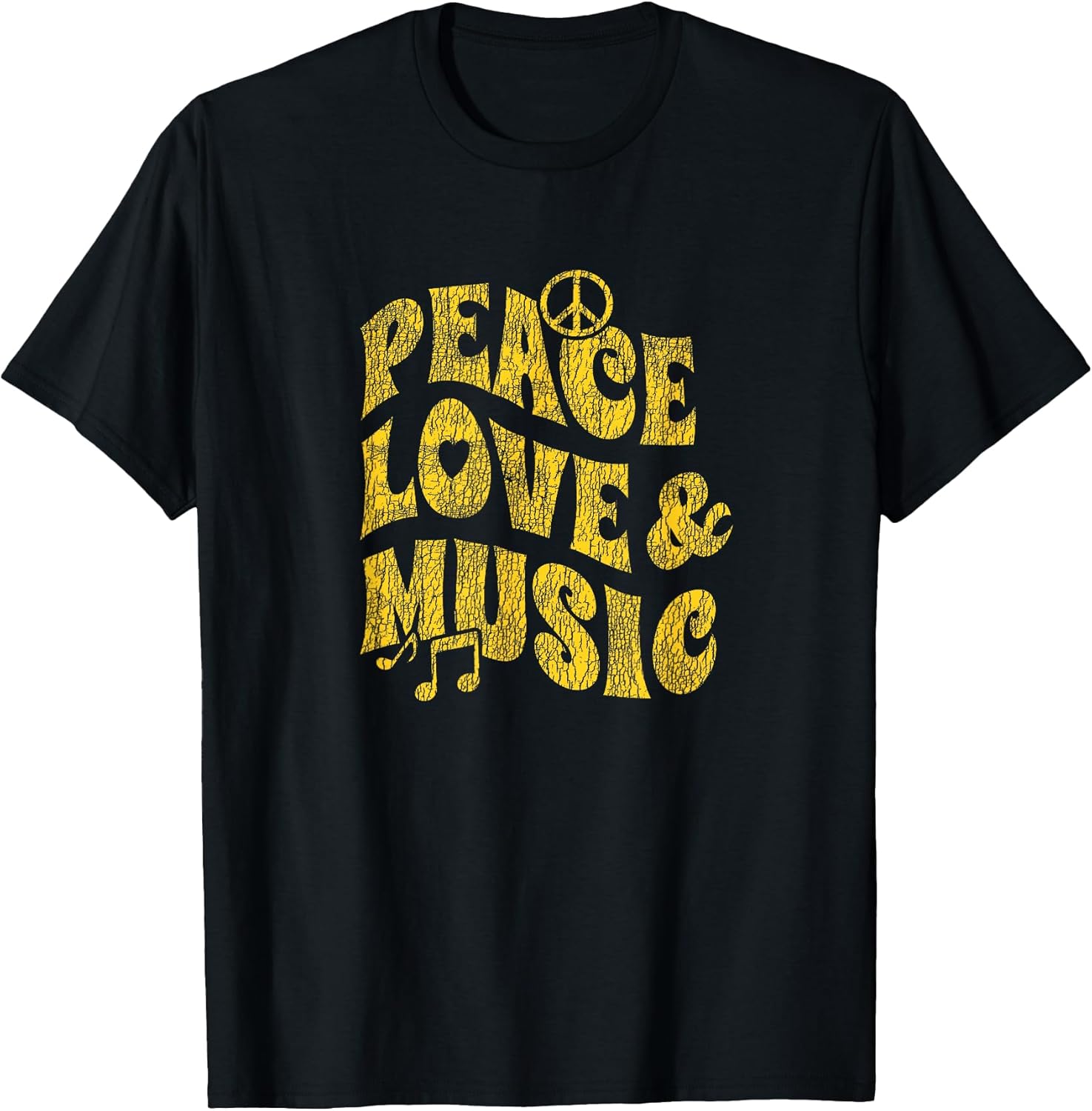Peace Love Music Hippie Bohemian - Adult & Kids T-Shirts, Sweatshirts & Hoodies apparel design preview 1