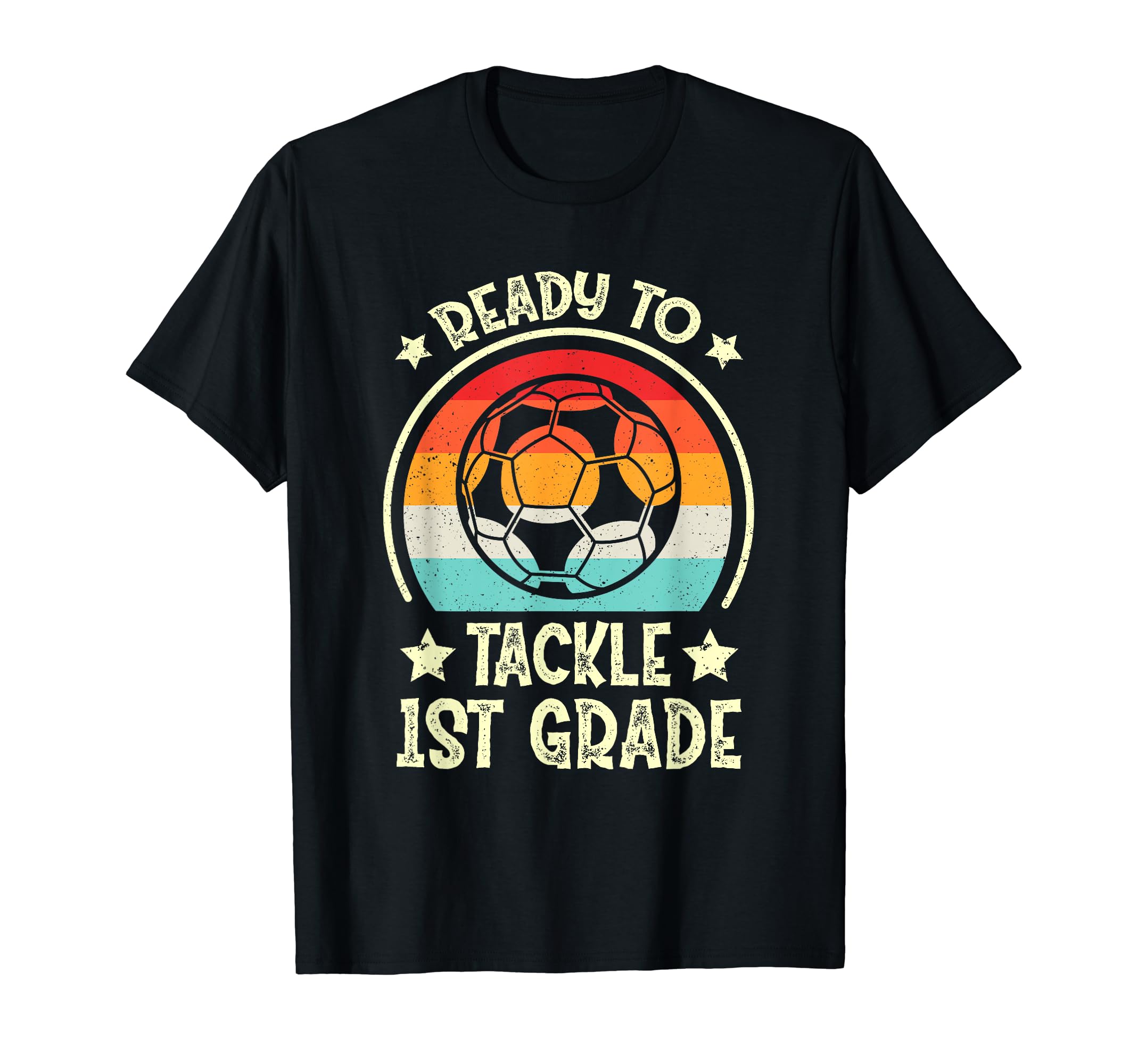 Ready To Tackle 1St Grade Back To T-Shirt - Minimalist Print Men Women - T-Shirt, Sweatshirt, Hoodie