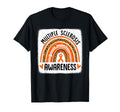 Rainbow Multiple Sclerosis Ms T-Shirt - Trendy Graphic for Adults - T-Shirt, Sweatshirt, Hoodie