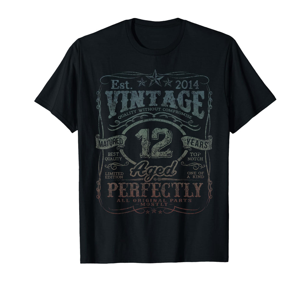 2014 12 Year Old 12Th Birthday T-Shirt - Unique Graphic Unisex - T-Shirt, Sweatshirt, Hoodie