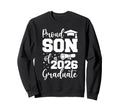 Proud Son Class 2026 Graduate Senior Sweatshirt - Novelty Apparel Unisex - T-Shirt, Sweatshirt, Hoodie